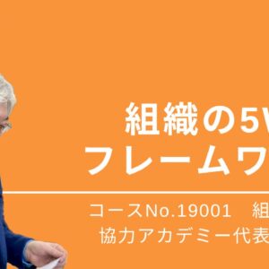 19001_組織の５W2Hフレームワーク